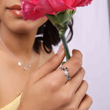 Bow Band Made of Fine 925 Silver