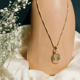 Sunflower Pendant Made of Fine 925 Silver