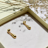 Drip Statement Studs Made of Fine 925 Silver