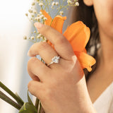 Heart Solitaire Ring