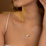 Wine Pendant Made of Fine 925 Silver