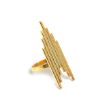 Dainty Spike Band Made of Fine 925 Silver