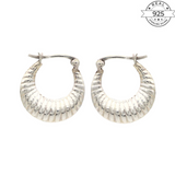 Nova Hoops Made of Fine 925 Silver
