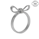Bow Band Made of Fine 925 Silver