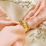 Croissant Band Made of Fine 925 Silver