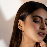 Estella Hoops Made of Fine 925 Silver