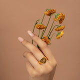 F*CK OFF Signet Ring Made of Fine 925 Silver