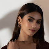 Classic Circular Hoops Made of Fine 925 Silver