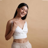 Dainty Link Pearl Waist Chain Made of Fine 925 Silver