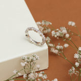 Marquise Band Made of Fine 925 Silver Made of Fine 925 Silver