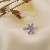 Pisces Zodiac Ring Made of Fine 925 Silver