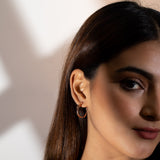 Sirus Hoops Made of Fine 925 Silver