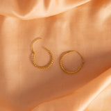 Mini Twisted Hoops Made of Fine 925 Silver