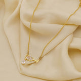 Wine Pendant Made of Fine 925 Silver