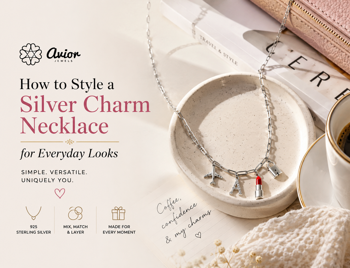 How to Style a Silver Charm Necklace for Everyday Looks