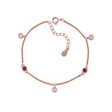 Minimal Solitaire Bracelet