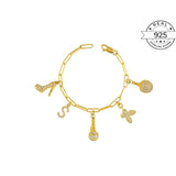 Charm Bracelet (Paperclip)