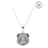 Studded Panda Pendant