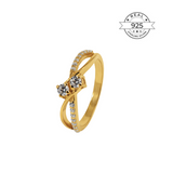 Dual Solitaire Sparkle Band