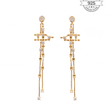 Intricate Silver Earrings