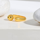 Bold Statement Ring Made from Fine 925 Silver