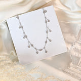 Celestial Droplets Neckalce