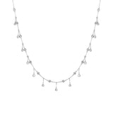 Celestial Droplets Necklace - Made of Fine 925 Silver