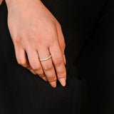 Eternity Band Made of Fine 925 Silver