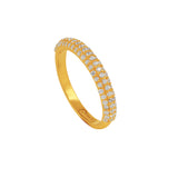 Eternity Band Made of Fine 925 Silver