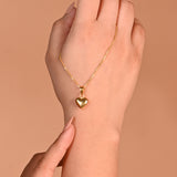 Heart Pendant - Made of Fine 925 Silver