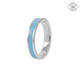 Enamel Blue  Band