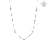 White Cube Necklace