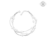 Trinity Pearls Bracelet