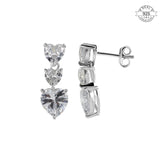 Trinity Glow Solitaire Earrings
