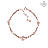 Hearts Charm Bracelet