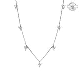 Prism Charm Necklace - Made of Fine 925 Silver