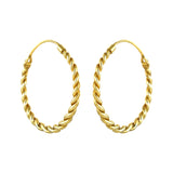 Mini Twisted Hoops