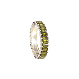 Sea Green Baguette Ring