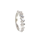 White Mini Baguette Band