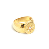 North Star Signet Ring