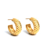 Gold Statement Hoops