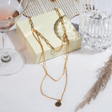 Layered Link Necklace