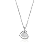 Heart Pendant Matte Finish