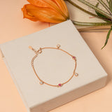 Minimal Solitaire Bracelet