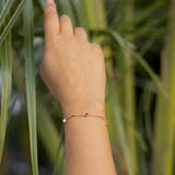 Minimal Solitaire Bracelet