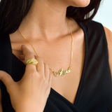 Cursive Name Pendant with Chain - Made of Fine 925 Silver