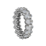 Oval Eternity Band