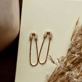 Safety Pin Earrings