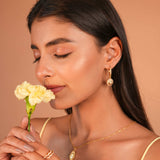 Serotonin Hoops - Made of Fine 925 Silver