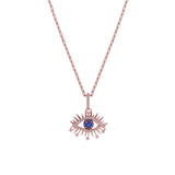 Sparkly Evil Eye Pendant